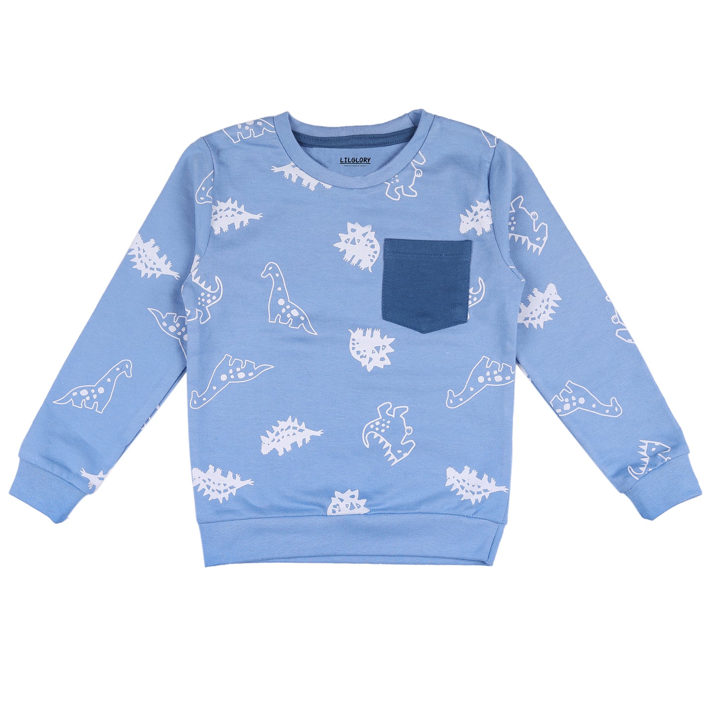Dino World Baby Unisex Knitted Travelling Warmer & Loungewear Set