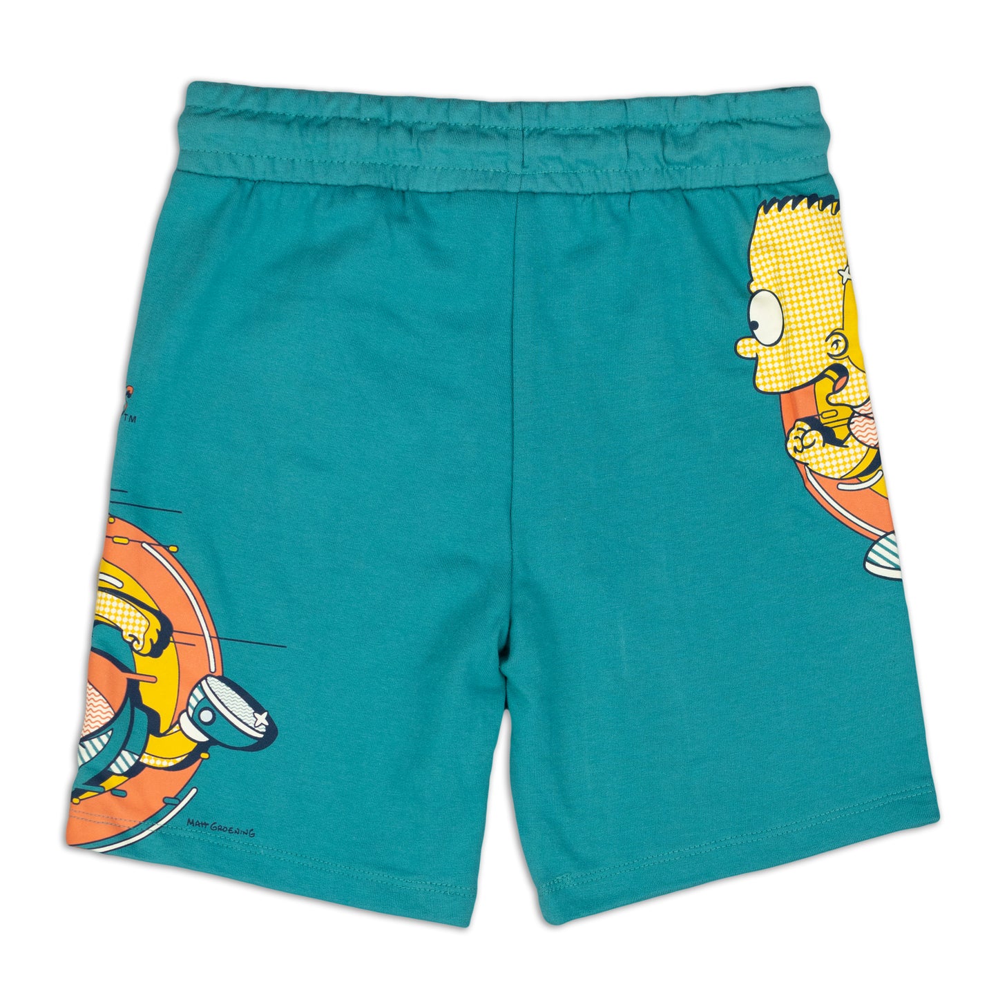 The Simpsons Pull String Kids Summer Play Shorts