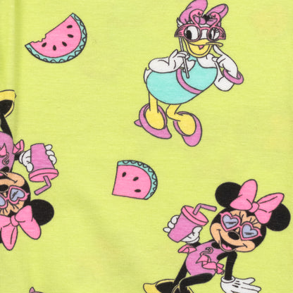 Disney Minnie And Daisy Print Lazy Summer Play Shorts