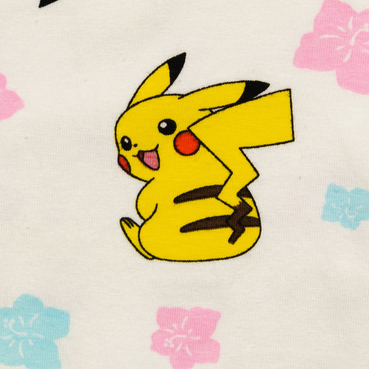 Pikachu Print Lazy Summer Play Shorts