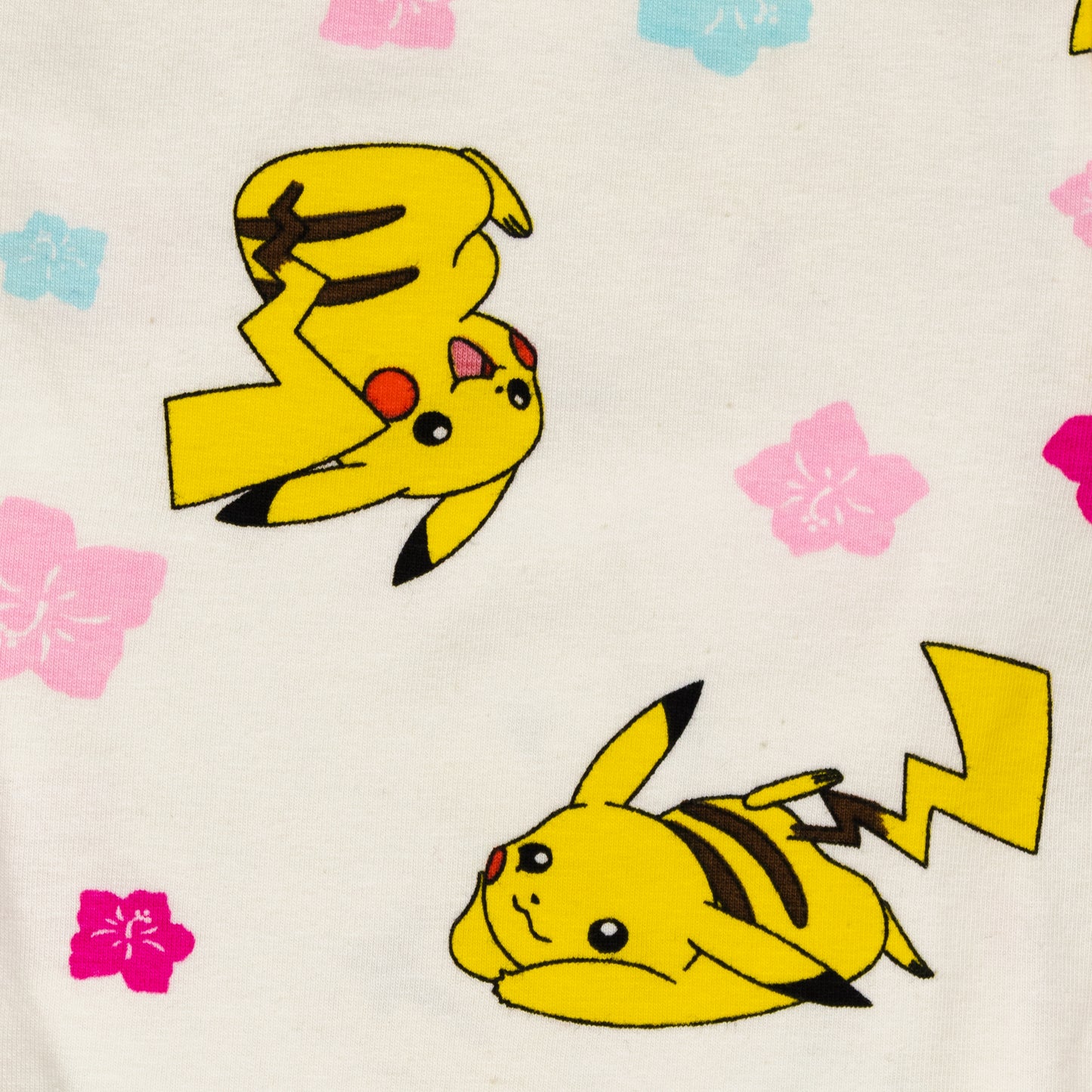 Pikachu Print Lazy Summer Play Shorts