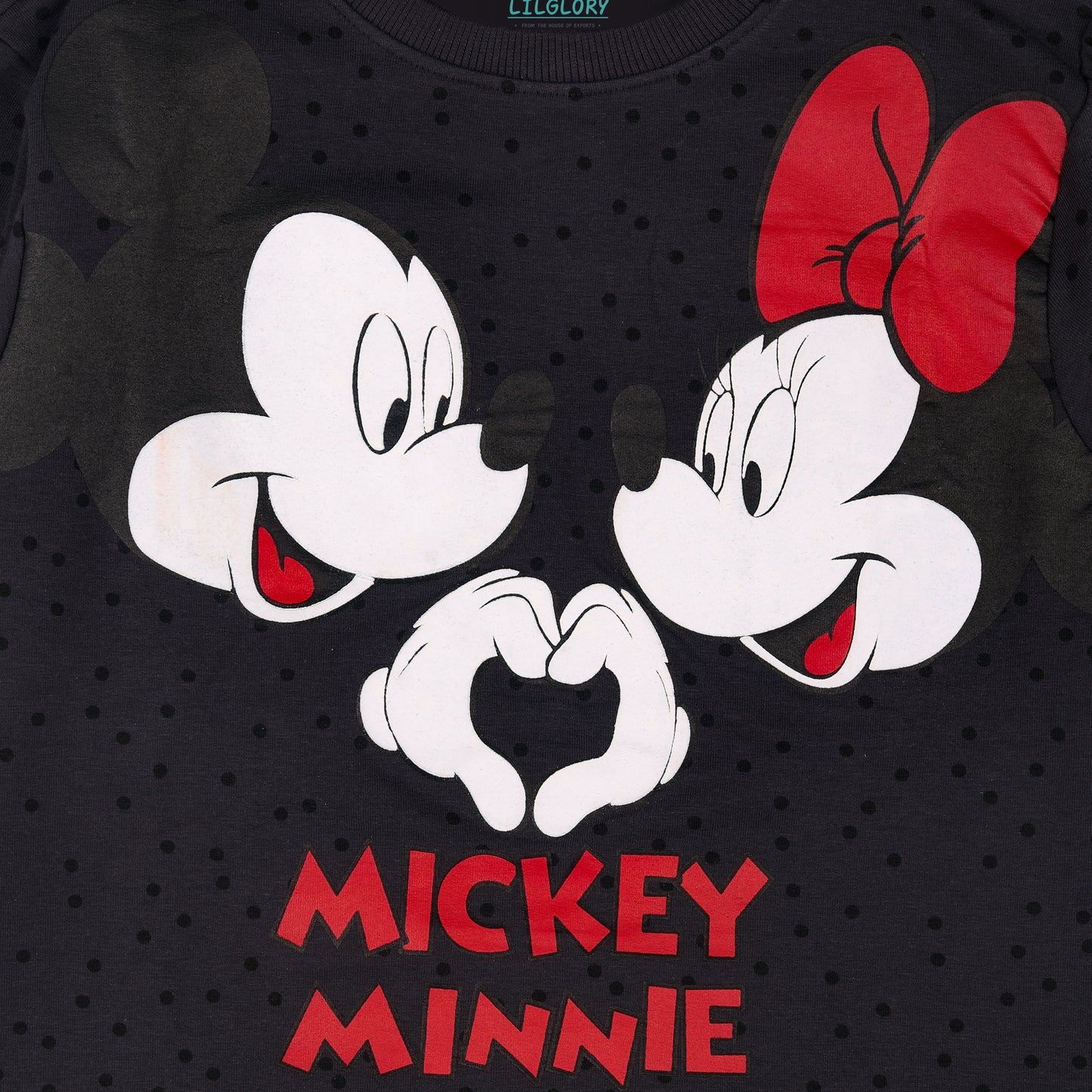 Mickey Minnie Printed Unisex Outing Knitted Travelling Warmer And Sweatshirt