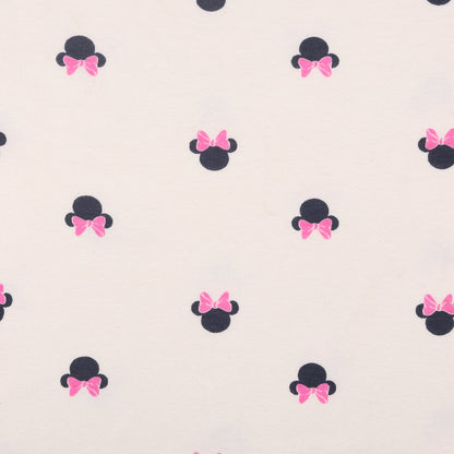 Minnie Mouse Printed Loungewear And Outing Shorty Set