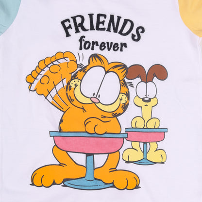 Garfield Friends Forever Multicolor Romper