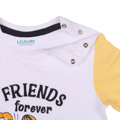 Garfield Friends Forever Multicolor Romper