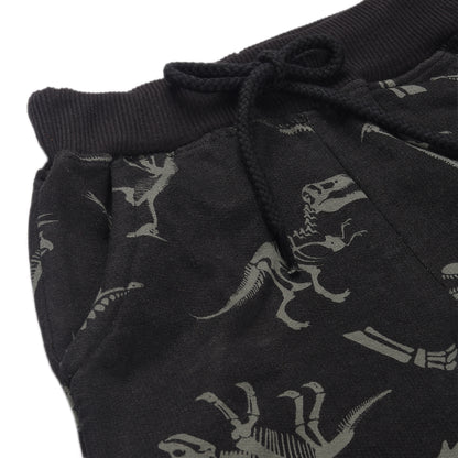 Dinasour Explorer Sequin Baby Knitted Travelling Warmer Outing & Loungewear Set