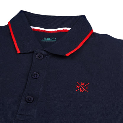 Collar Outing Polo T Shirt