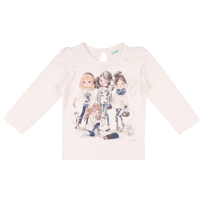Infant Baby Girl Graphic Printed Long Sleeve T Shirt