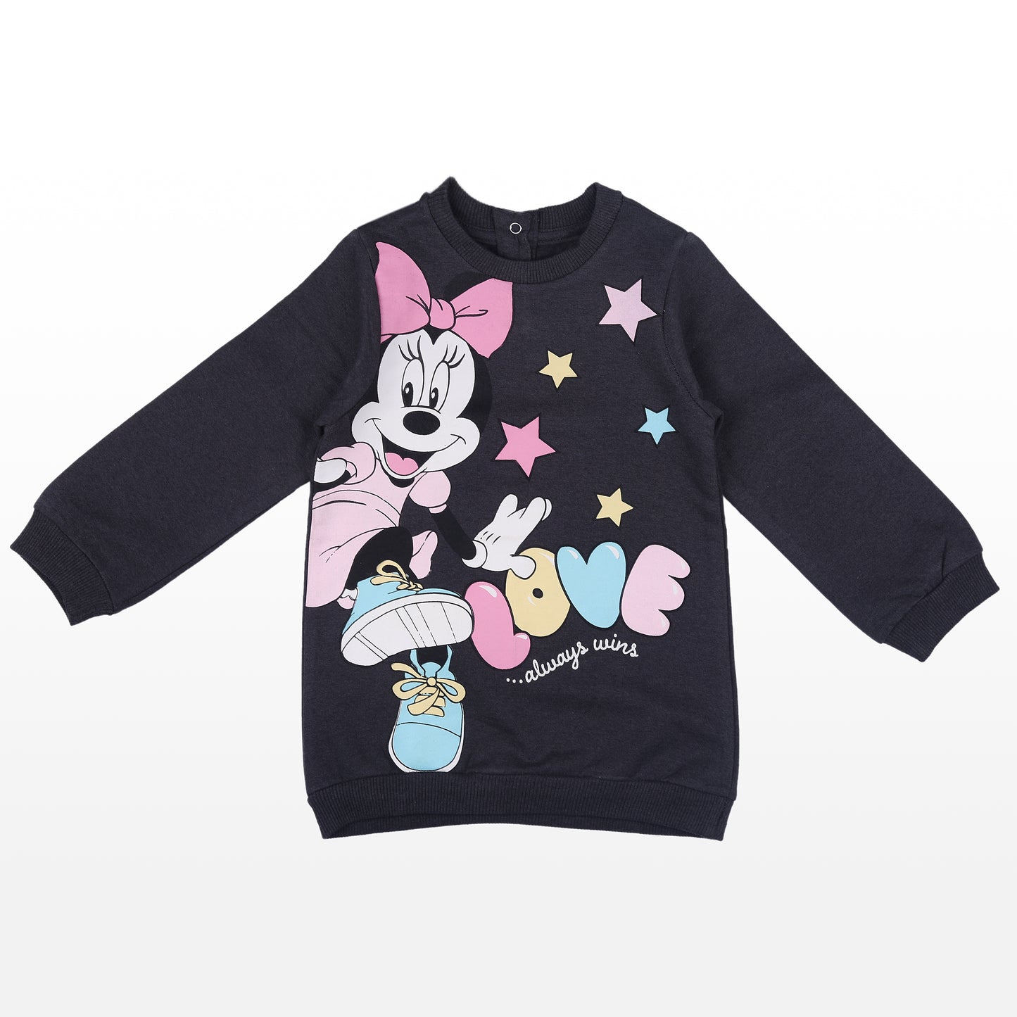 Minnie Mouse Love Always Wins Sweatshirt