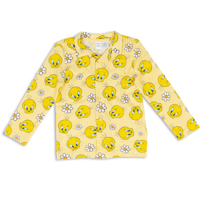 My Tweety Super Soft Pure Cotton Night Suit Lazy Loungewear Pyjama Set Yellow