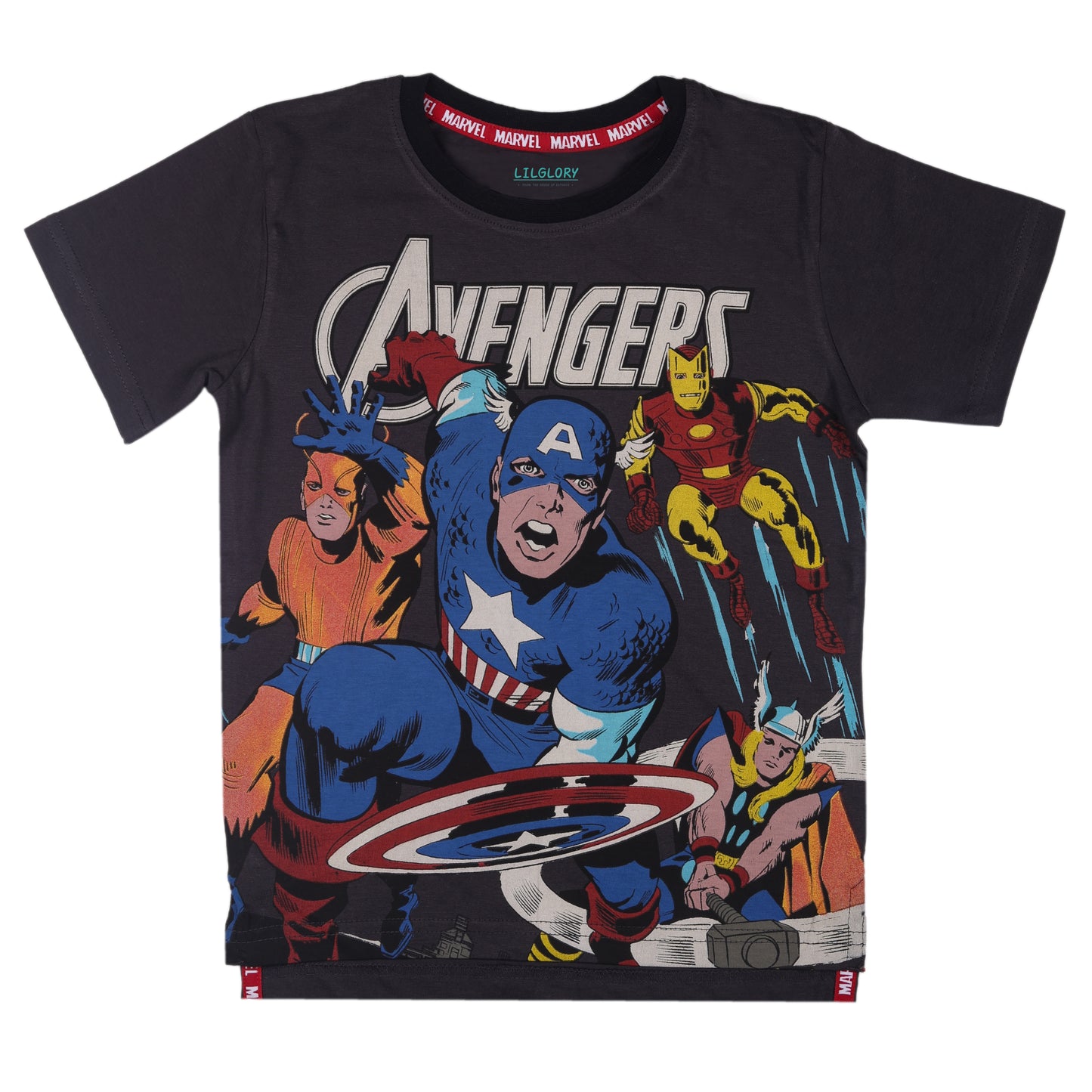 Avengers Super Hero Short Sleeve Kids T Shirt