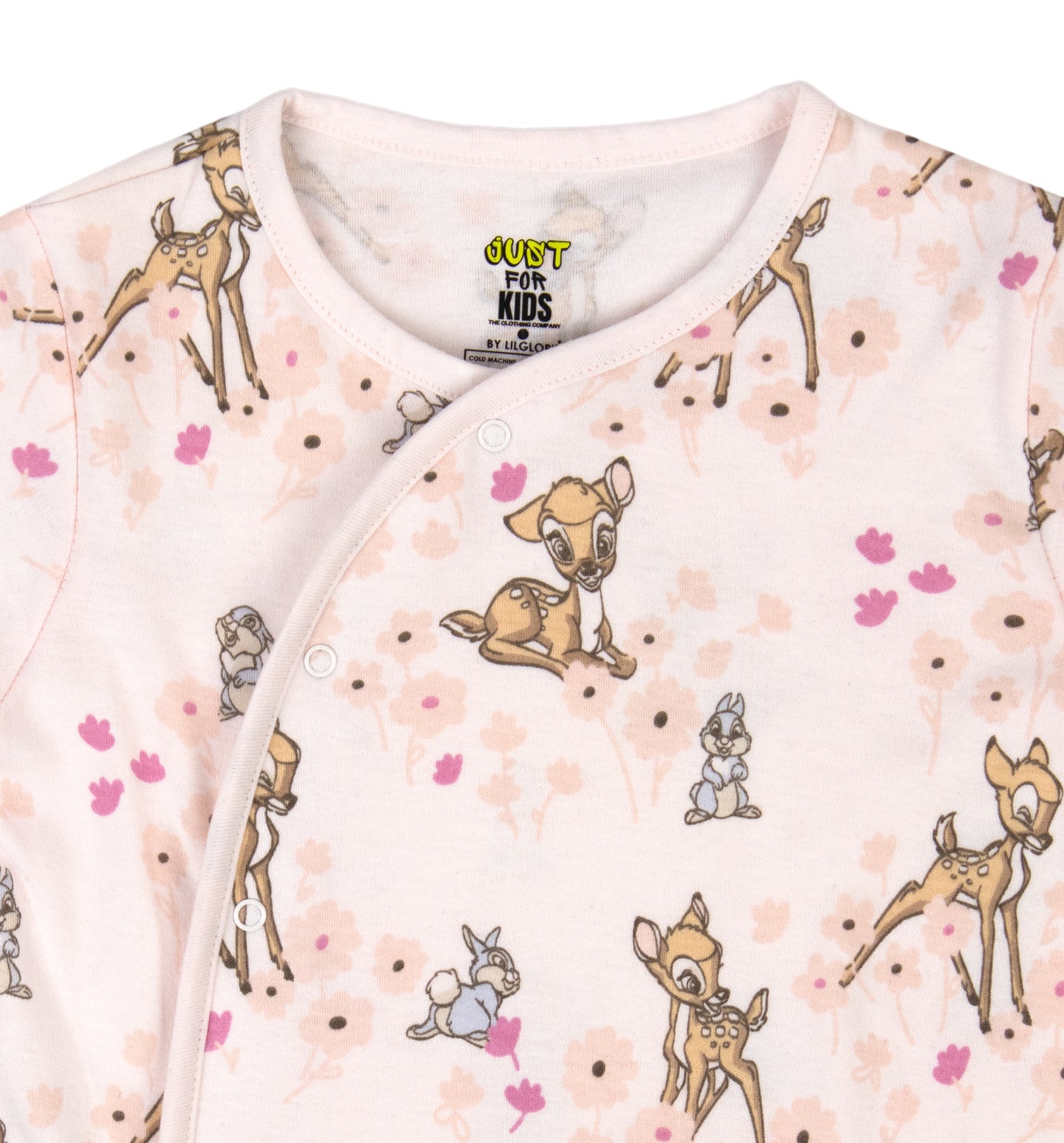 Disney Bambi Character Fun Print Baby All Season Romper
