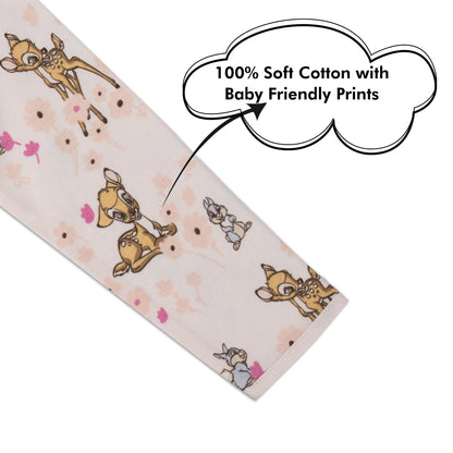 Disney Bambi Character Fun Print Baby All Season Romper