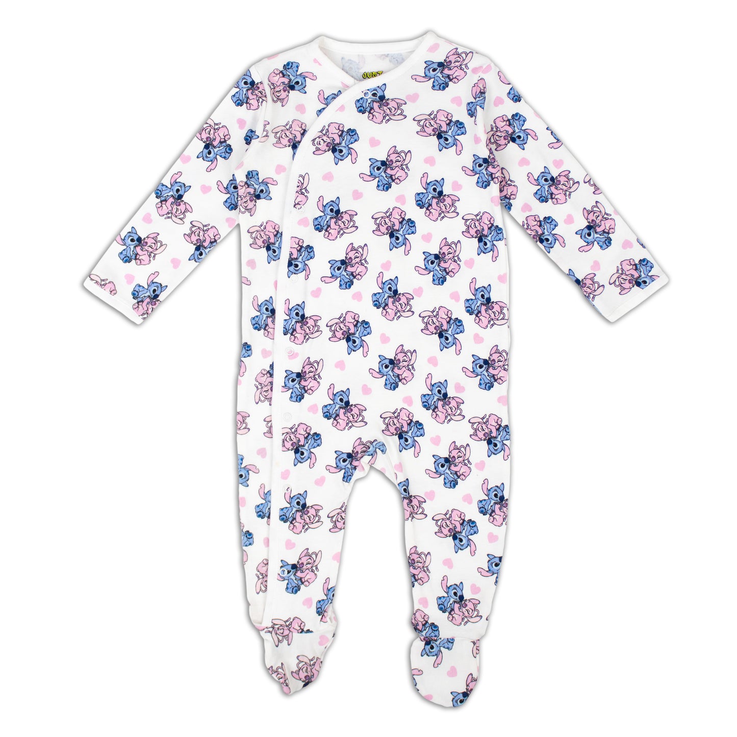 Disney Characters Fun Print Baby All Season Romper