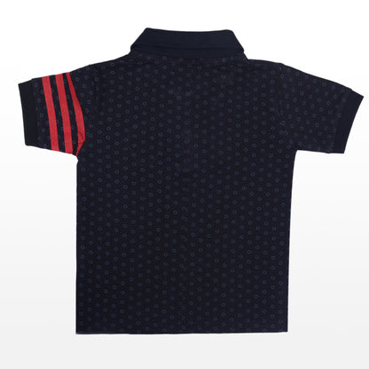 Marvel Captain America Polo Collar T Shirt
