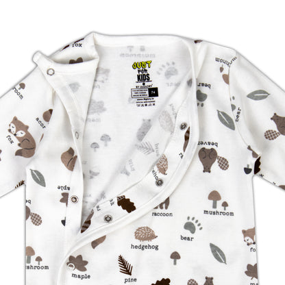 Off-white Jungle Print Baby All Season Romper