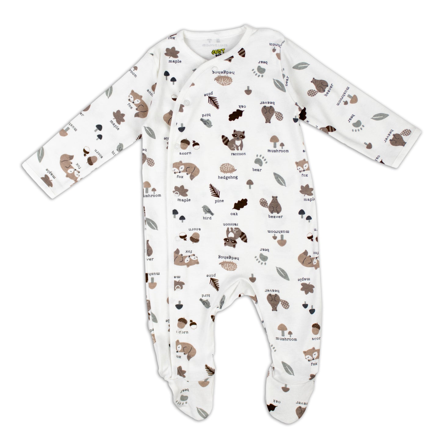 Off-white Jungle Print Baby All Season Romper