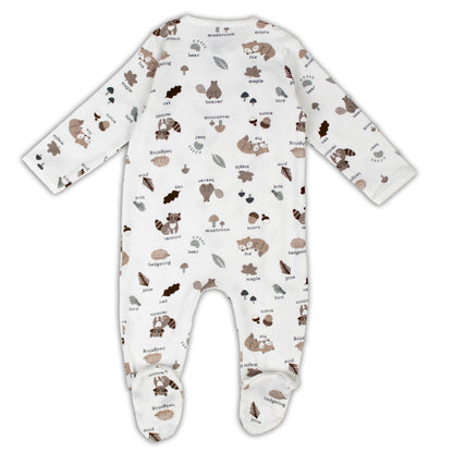 Off-white Jungle Print Baby All Season Romper