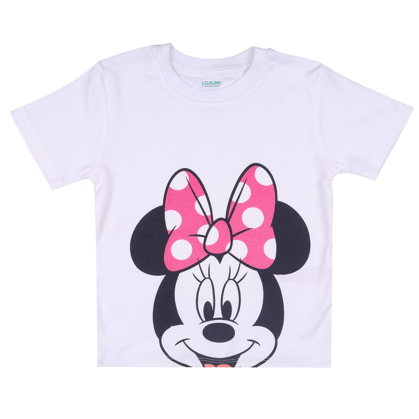 Minnie Mouse Lazy Loungewear And Outing Shorty Set
