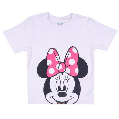 Minnie Mouse Lazy Loungewear And Outing Shorty Set