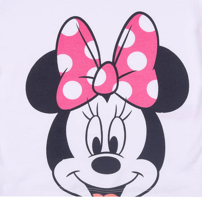 Minnie Mouse Lazy Loungewear And Outing Shorty Set