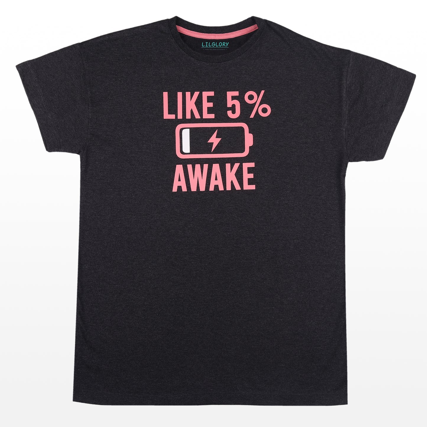 Sleep All Day Like 5% Awake Girls Long Loungewear Set of 2 Piece.