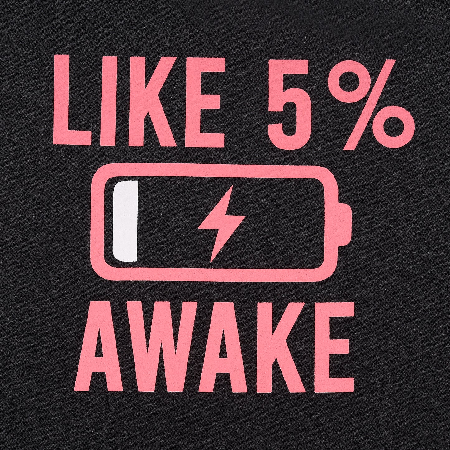 Sleep All Day Like 5% Awake Girls Long Loungewear Set of 2 Piece.