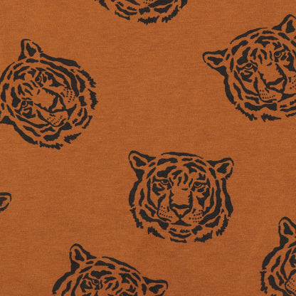 Tiger Print Boys T Shirt