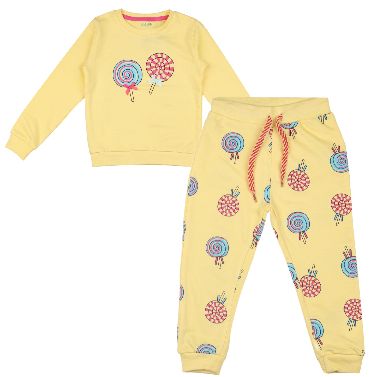 Lollipop Baby Unisex Knitted Travelling Warmer And Loungewear Set