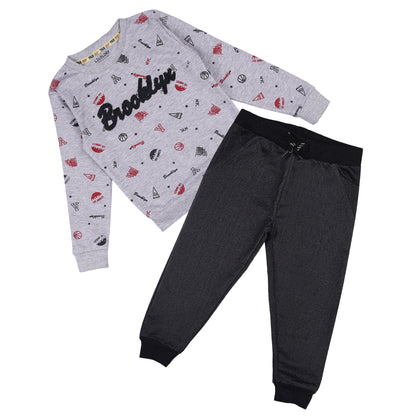 USA Touring Brooklyn Baby Unisex Knitted Travelling Warmer And Loungewear Set