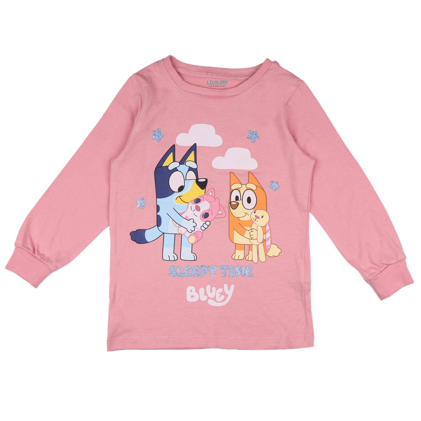 Sleepy Time Bluey Girls Night Suit Travelling Loungewear & Pyjama Set