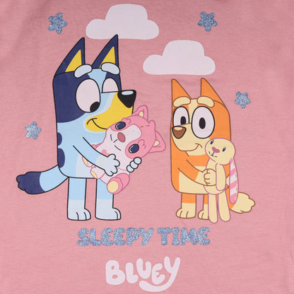 Sleepy Time Bluey Girls Night Suit Travelling Loungewear & Pyjama Set
