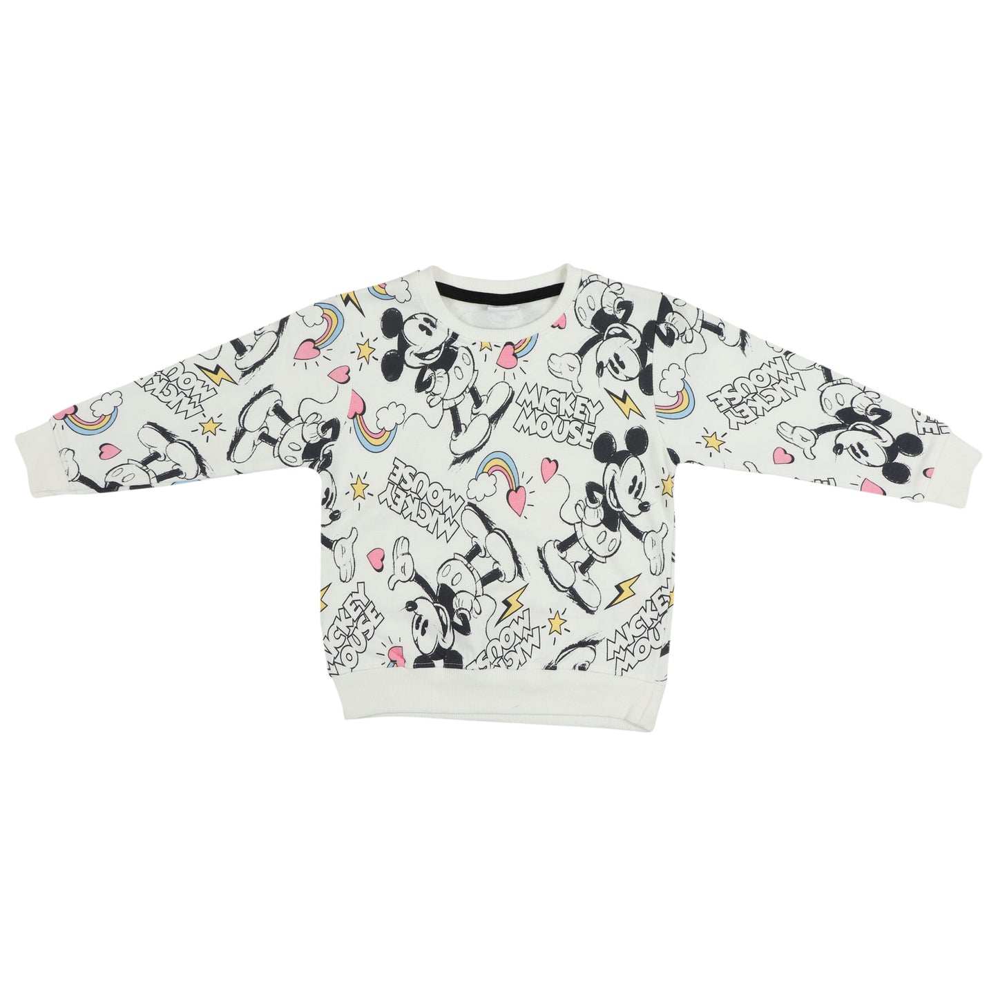Disney Mickey Mouse Printed Outing And Travelling Warmer Sweatshirt