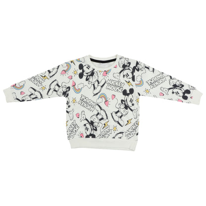 Disney Mickey Mouse Printed Outing And Travelling Warmer Sweatshirt