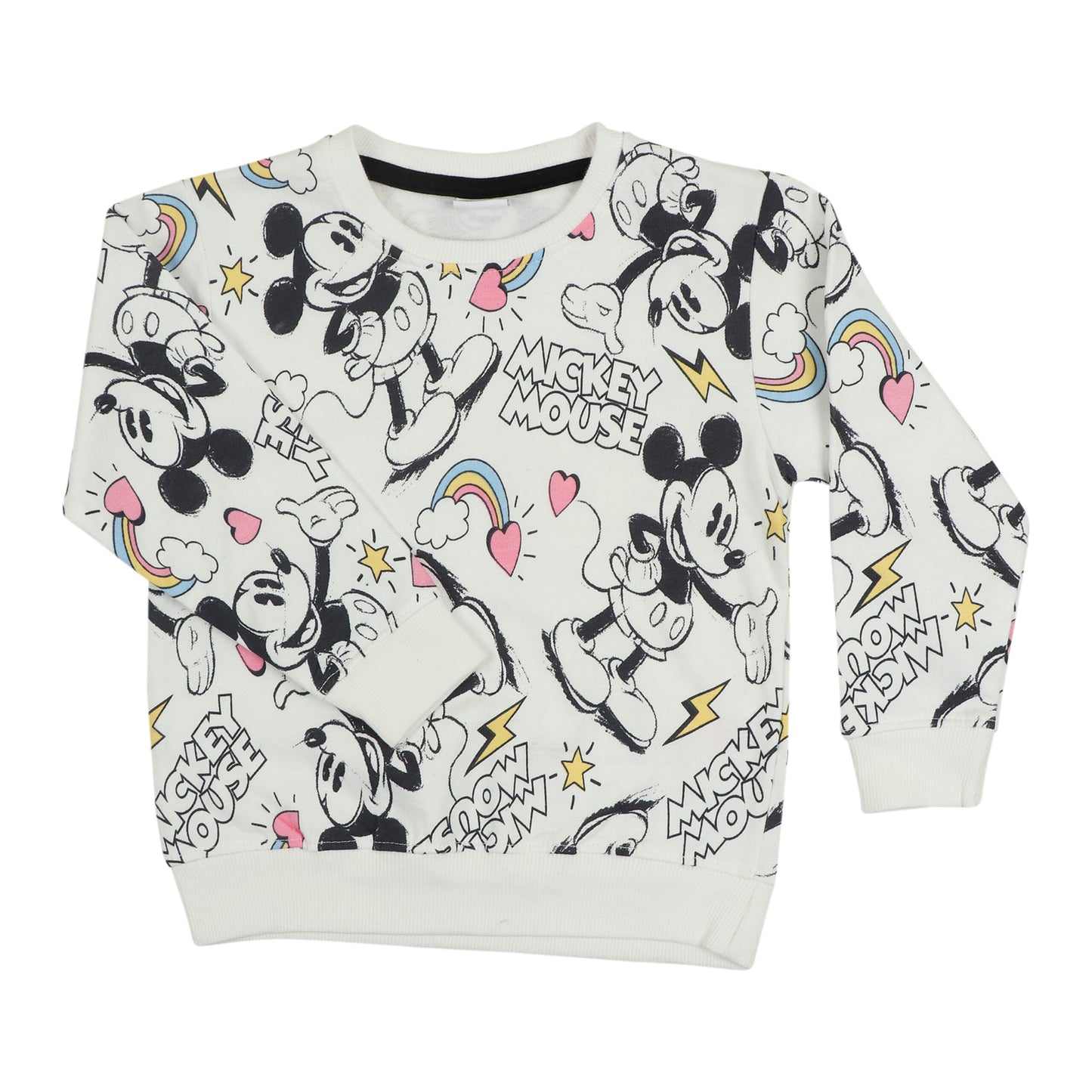 Disney Mickey Mouse Printed Outing And Travelling Warmer Sweatshirt