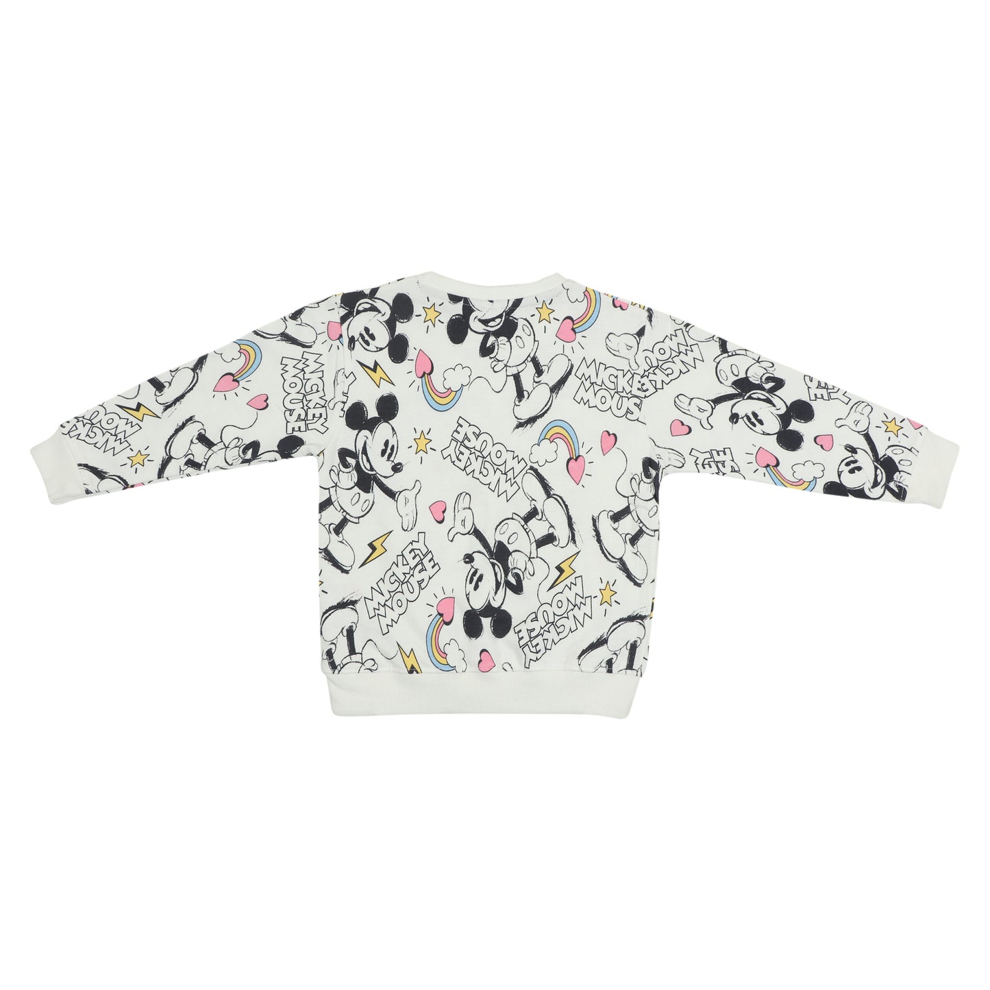 Disney Mickey Mouse Printed Outing And Travelling Warmer Sweatshirt