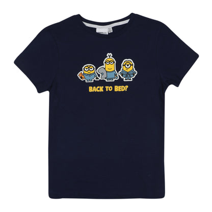 Minions Back To Bed Printed Boys T Shirt