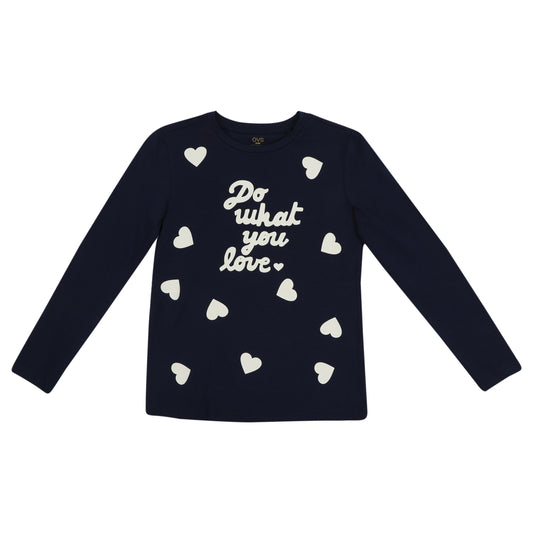 Do What You Love Girls Causal Top