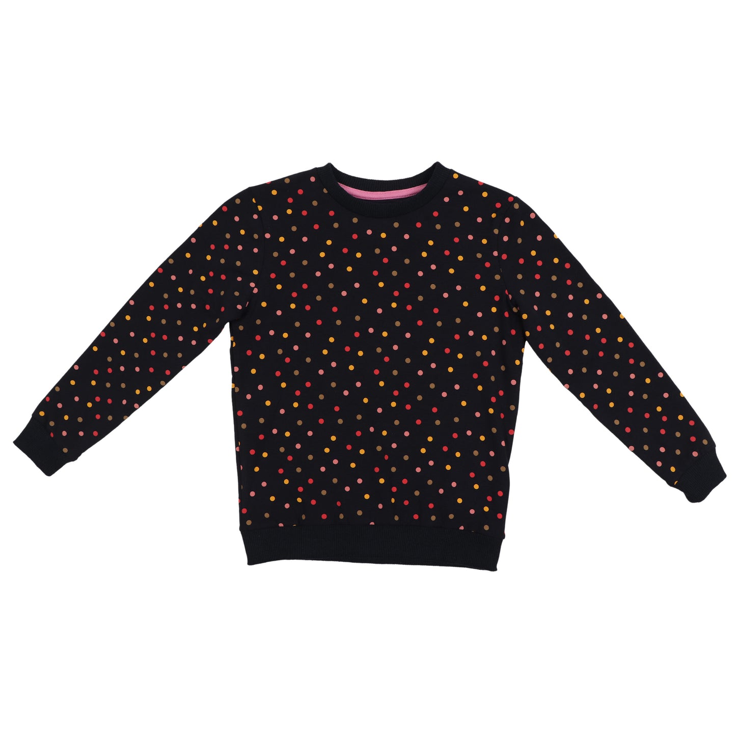 Redtag Colorful Polka Dots Girls Sweatshirt