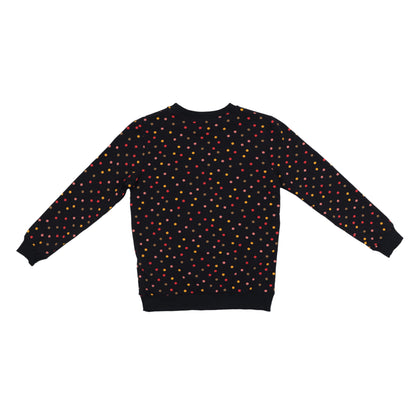 Redtag Colorful Polka Dots Girls Sweatshirt
