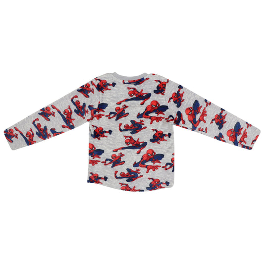 Spiderman Velour Luxury Velvet Pullover Sweatshirt