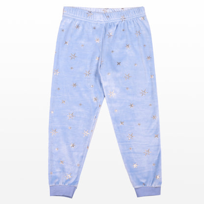 Frozen Velour Flexifit Night Suit Travelling Loungewear & Pyjama Set