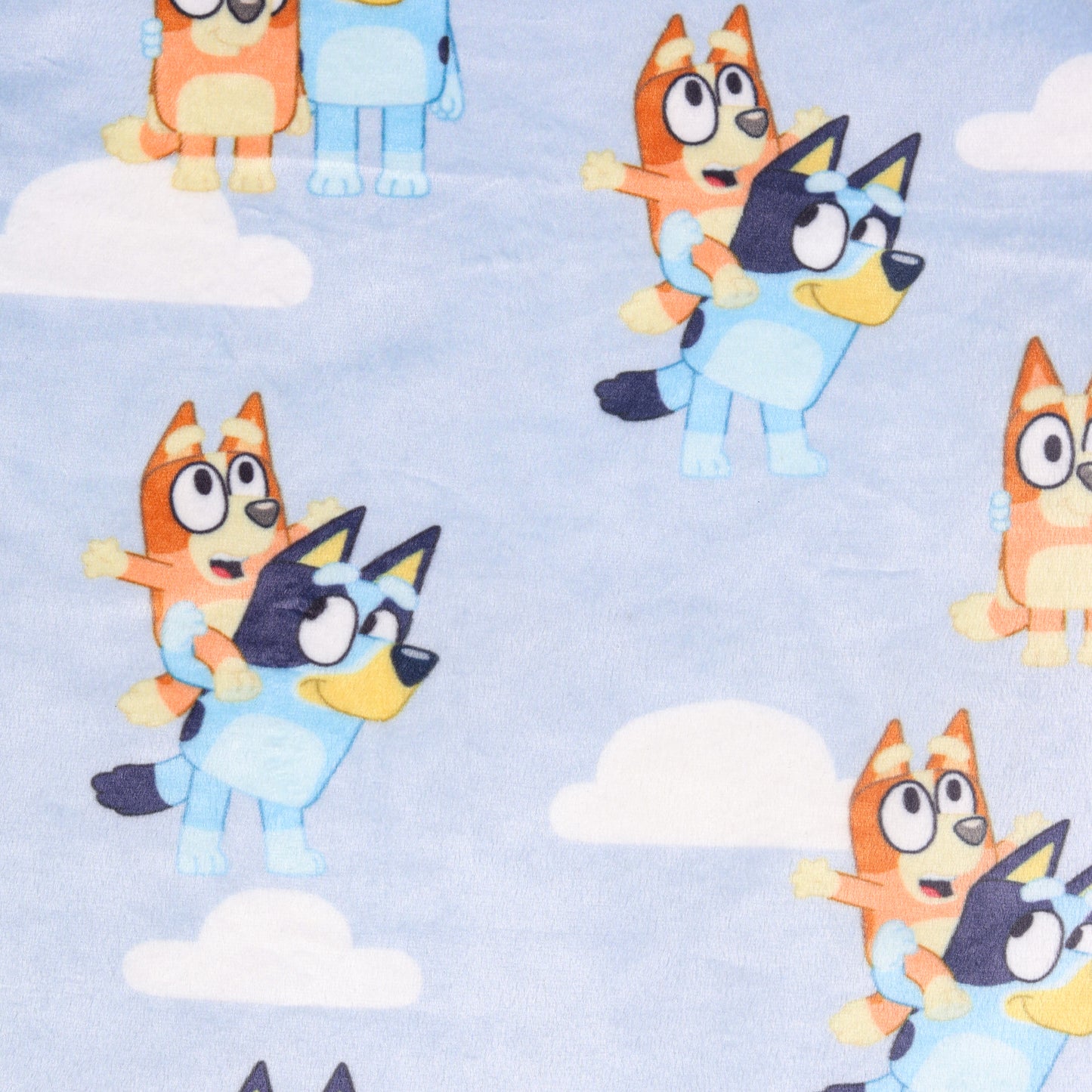 Bluey Velour Flexifit Night Suit Travelling Loungewear & Pyjama Set