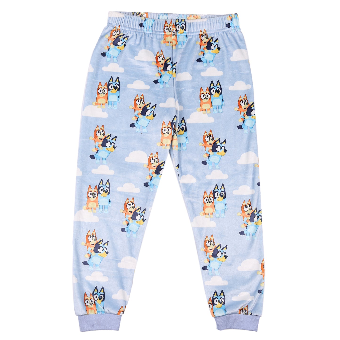 Bluey Velour Flexifit Night Suit Travelling Loungewear & Pyjama Set