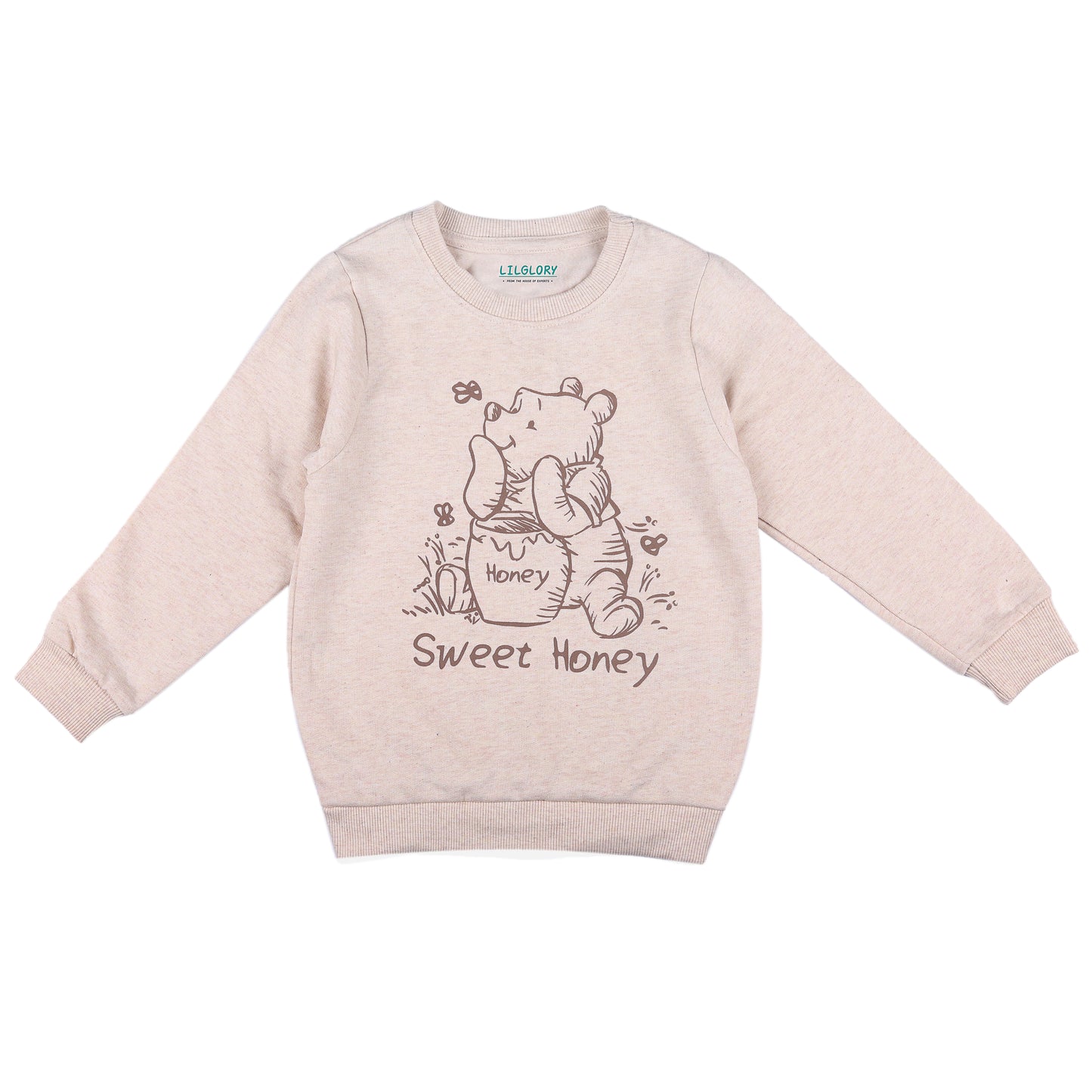 Winnie The Pooh Sweet Honey Knitted Night Suit Travelling Loungewear & Pyjama Set