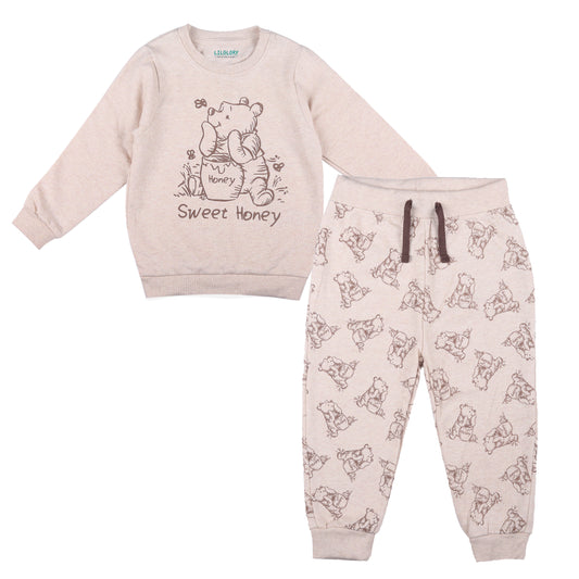 Winnie The Pooh Sweet Honey Knitted Night Suit Travelling Loungewear & Pyjama Set
