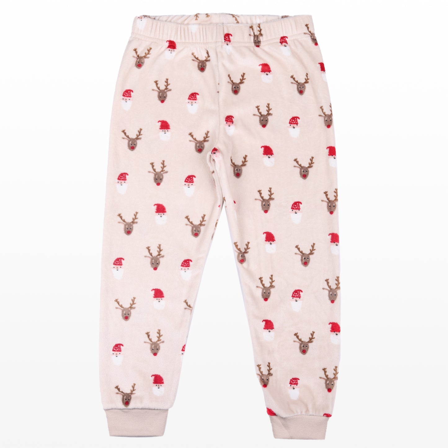 Christmas Velour Flexifit Night Suit Travelling Loungewear & Pyjama Set