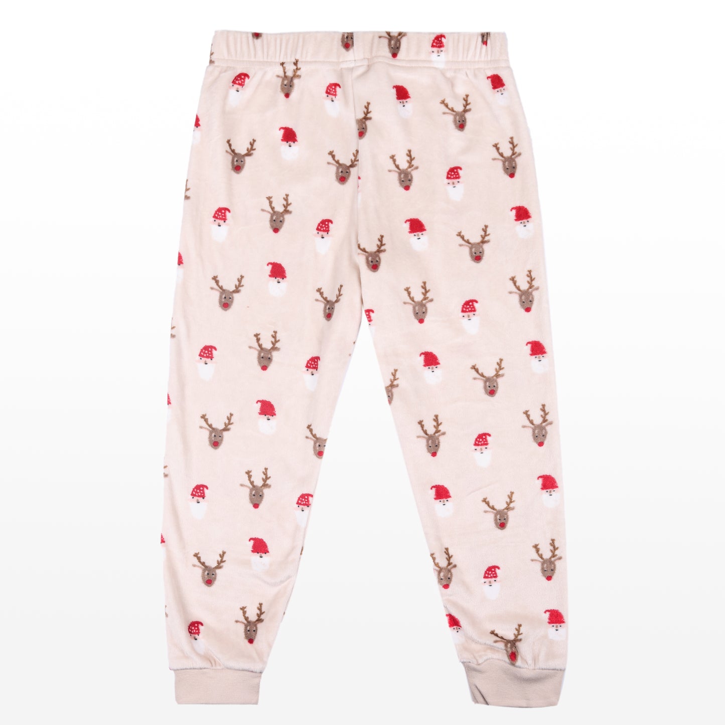 Christmas Velour Flexifit Night Suit Travelling Loungewear & Pyjama Set