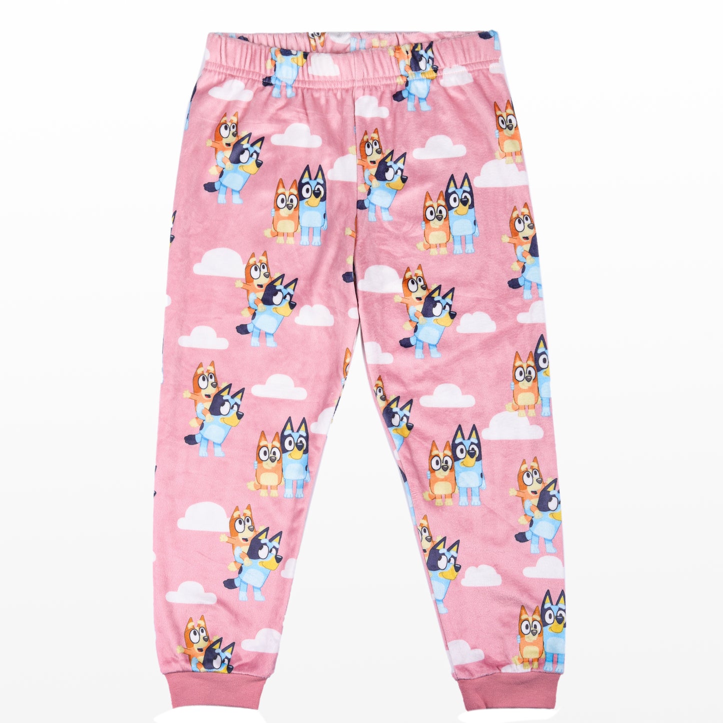 Bluey Velour Flexifit Night Suit Travelling Loungewear & Pyjama Set