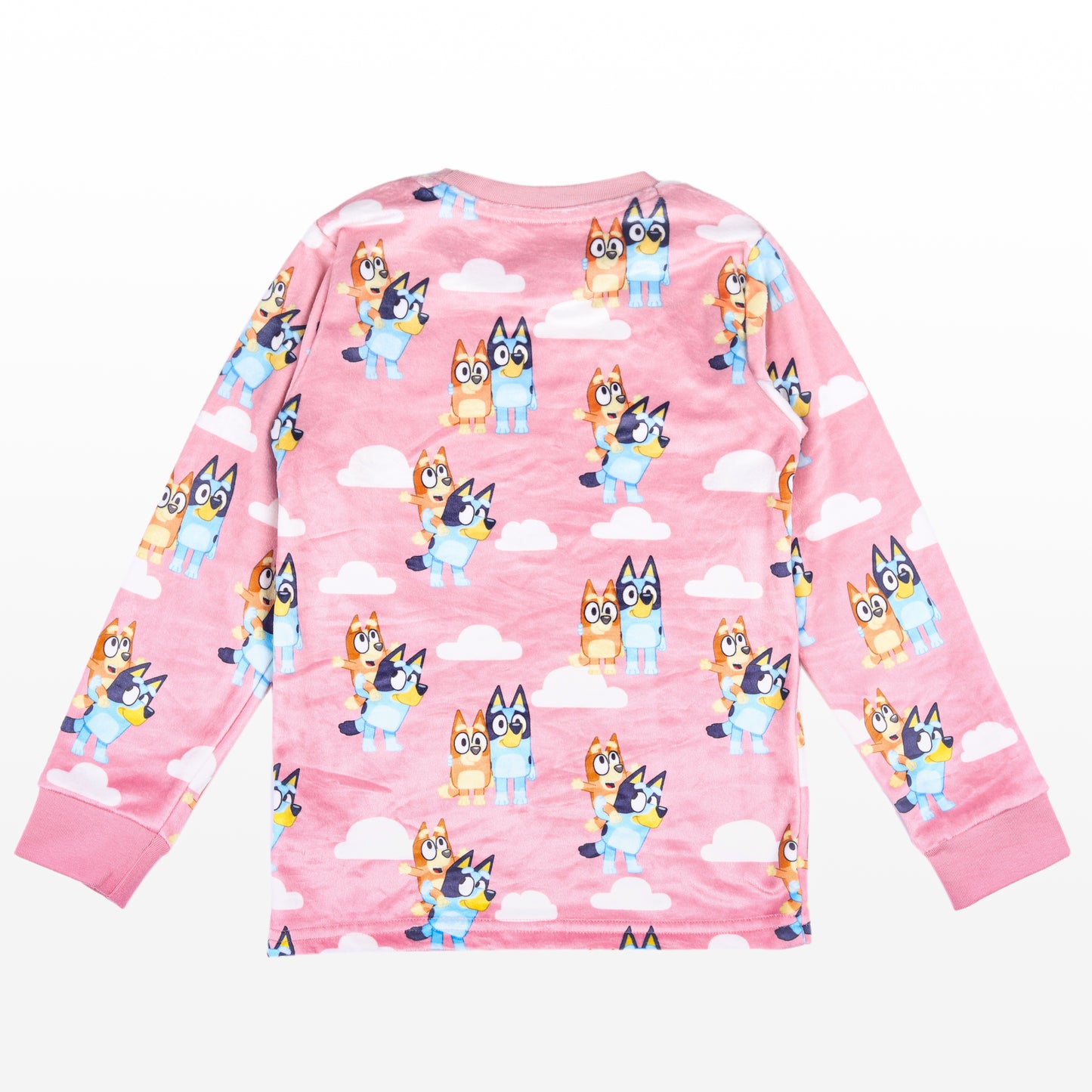 Bluey Velour Flexifit Night Suit Travelling Loungewear & Pyjama Set